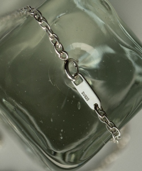 WYM LIDNM（ウィム バイ リドム）の「Silver 925 CROSS-LINK CHAIN NECKLACE（ネックレス・メンズ・シルバー・FREE）」の4枚目の写真