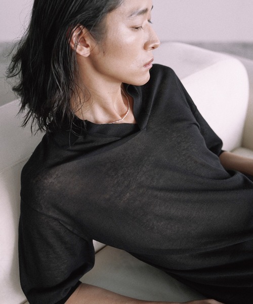 WYM LIDNM（ウィム バイ リドム）の「Silver 925 CROSS-LINK CHAIN NECKLACE（ネックレス・メンズ・シルバー・FREE）」の5枚目の写真