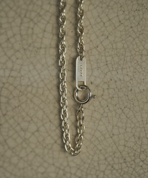 WYM LIDNM（ウィム バイ リドム）の「Silver 925 CROSS-LINK CHAIN NECKLACE（ネックレス・メンズ・シルバー・FREE）」の8枚目の写真