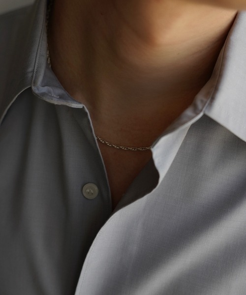 WYM LIDNM（ウィム バイ リドム）の「Silver 925 CROSS-LINK CHAIN NECKLACE（ネックレス・メンズ・シルバー・FREE）」の16枚目の写真