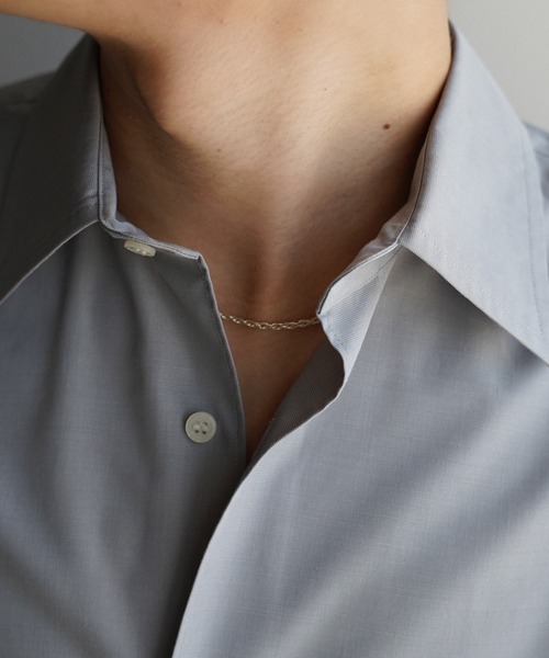 WYM LIDNM（ウィム バイ リドム）の「Silver 925 CROSS-LINK CHAIN NECKLACE（ネックレス・メンズ・シルバー・FREE）」の21枚目の写真