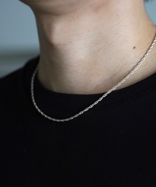 WYM LIDNM（ウィム バイ リドム）の「Silver 925 CROSS-LINK CHAIN