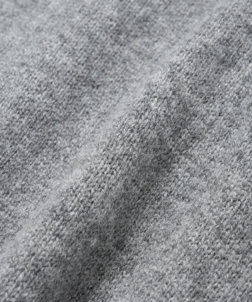 KNITTED(ニッティド)の「シェギドック ウール100% ラウンドカーディガン グレー(カーディガン/ボレロ・レディース・その他・LARGE/MEDIUM/X-LARGE)」の12枚目の写真