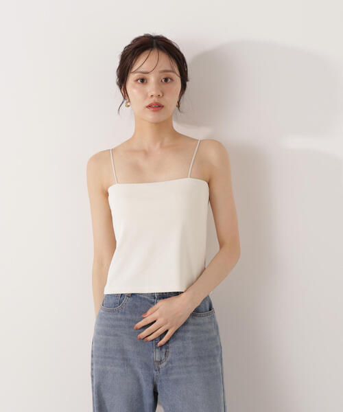 PROPORTION BODY DRESSING(プロポーションボディドレッシング)の「カップ付キャミ / 1216160001(キャミソール・レディース・ホワイト系その他/ブラック・MEDIUM/SMALL)」の13枚目の写真