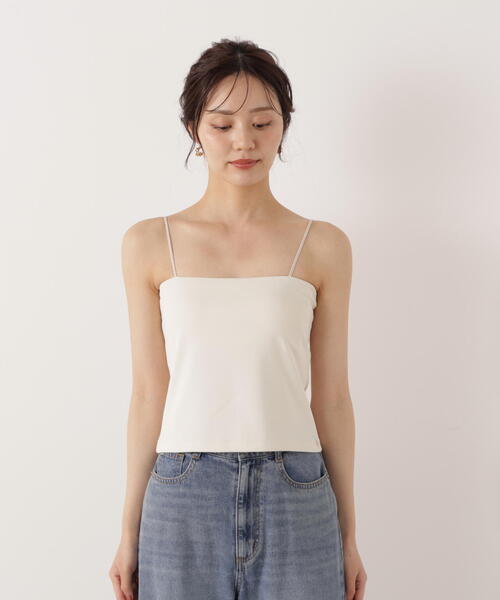 PROPORTION BODY DRESSING(プロポーションボディドレッシング)の「カップ付キャミ / 1216160001(キャミソール・レディース・ホワイト系その他/ブラック・MEDIUM/SMALL)」の14枚目の写真