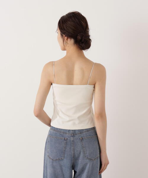 PROPORTION BODY DRESSING(プロポーションボディドレッシング)の「カップ付キャミ / 1216160001(キャミソール・レディース・ホワイト系その他/ブラック・MEDIUM/SMALL)」の16枚目の写真
