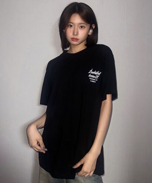 CREAM SODA LAB(クリームソーダラボ)の「15MIN クォーター チームプレイ グラフィック ロゴ 半袖Tシャツ ブラック ホワイト(Tシャツ/カットソー・レディース・その他・LARGE/MEDIUM/X-LARGE/XX-LARGE)」の15枚目の写真