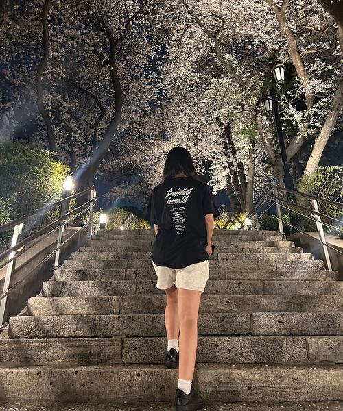 CREAM SODA LAB（クリームソーダラボ）の「15MIN クォーター チームプレイ グラフィック ロゴ 半袖Tシャツ ブラック ホワイト（Tシャツ/カットソー・レディース・その他・LARGE/MEDIUM/X-LARGE/XX-LARGE）」の13枚目の写真