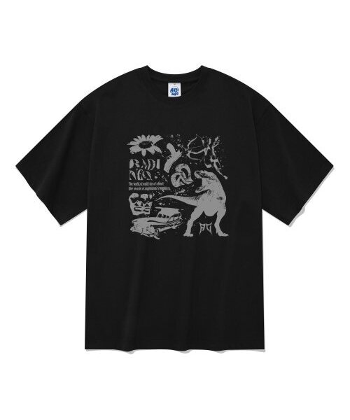 RADINEO(ラディネオ)の「20番手イマジン半袖Tシャツブラック(Tシャツ/カットソー・メンズ・その他・LARGE/MEDIUM/X-LARGE/SMALL)」の1枚目の写真
