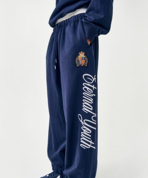 FROM ARLES（フロムアルル）の「イターナルユース スウェットパンツ / ネイビー（スウェットパンツ・メンズ・ネイビー・LARGE/MEDIUM）」の3枚目の写真
