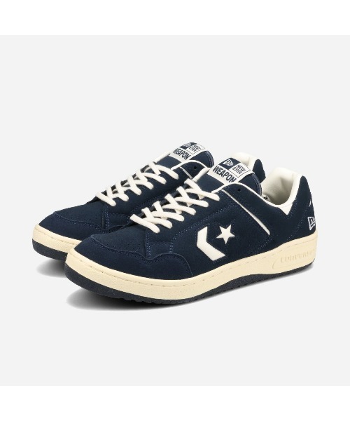 CONVERSE(コンバース)の「CONVERSE WEAPON SUEDE OX / NE / コンバース ウエポン スエード OX / NE / 33701950(スニーカー・メンズ・ネイビー・25.5cm)」の1枚目の写真