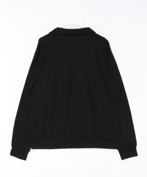 STYLISE（スタイライズ）の「【alvana】MERINO WOOL SKIPPER L/S SWEAT SHIRTS / ブラック [ALV-00133]（Tシャツ/カットソー・メンズ・ブラック・L）」の2枚目の写真