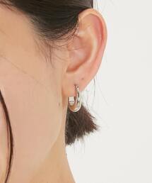 MELROSE claire（メルローズ クレール）の「【つやカーブピアス】（ピアス（両耳用））」