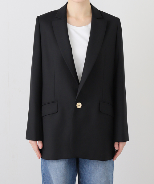 セール】SAQUI サキ PEAKED LAPEL SINGLE ジャケット 25FW30