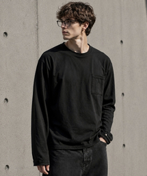 UNLOADER（アンローダー）の「スタッズセミクロップロングスリーブ[ブラック]（Tシャツ/カットソー）」