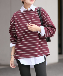 JOURNAL STANDARD | カラーボーダーリラックスCS(Tシャツ/カットソー)