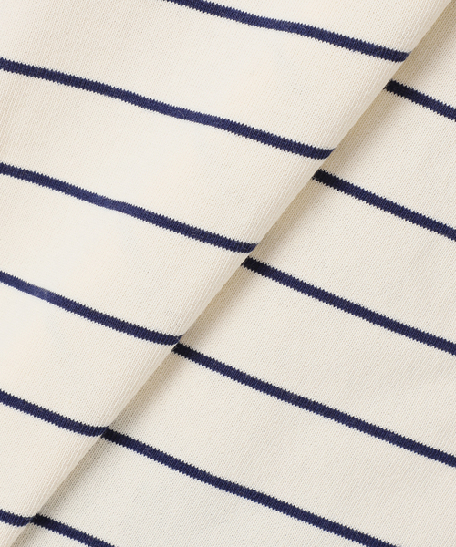 JOURNAL STANDARD（ジャーナルスタンダード）の「カラーボーダーリラックスCS（Tシャツ/カットソー・レディース・ネイビー/サックスブルー/ピンク/ボルドー・FREE）」の15枚目の写真