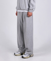 FOR THE FIT（フォーザーフィット）の「One-Tuck Wide Sweatpants_Melange（スウェットパンツ）」