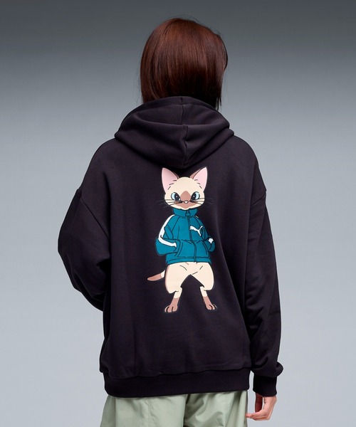 【未使用】モンハンフェス限定 アイルーネコミミパーカー Lサイズ PUMA プーマ ユニセックス PUMA x モンスターハンターワイルズ