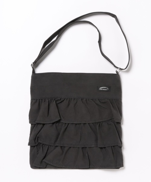 apres jour（アプレジュール）の「【apres jour×ARIAZ】３段フリルトートバッグ（トートバッグ・レディース・ブラック/オフホワイト・FREE）」の4枚目の写真