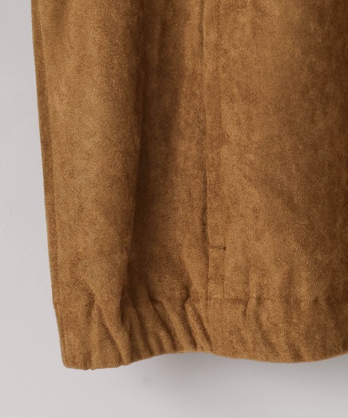 LOWRYS FARM（ローリーズファーム）の「【LFM(U)】スウェードライクＺＩＰジャケット　 636527（ブルゾン・メンズ・ライトグレー/ブラウン・MEDIUM/LARGE）」の7枚目の写真