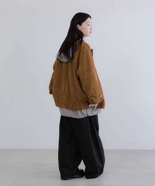 LOWRYS FARM（ローリーズファーム）の「【LFM(U)】スウェードライクＺＩＰジャケット　 636527（ブルゾン・メンズ・ライトグレー/ブラウン・MEDIUM/LARGE）」の18枚目の写真