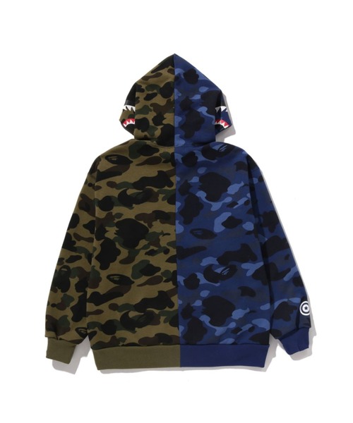 SPLIT CAMO SHARK RELAXED FIT PULLOVER HOODIE（パーカー）｜A 