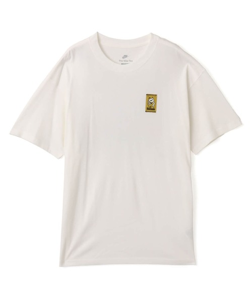 NIKE(ナイキ)の「NIKE AS U NSW TEE LSE CAFE SWOOSH V / ナイキ NSW LSE CAFE SWOOSH V S/S Tシャツ 【SP】(Tシャツ/カットソー・メンズ・ホワイト/ブルー・S/M/L/XL/XXL)」の1枚目の写真