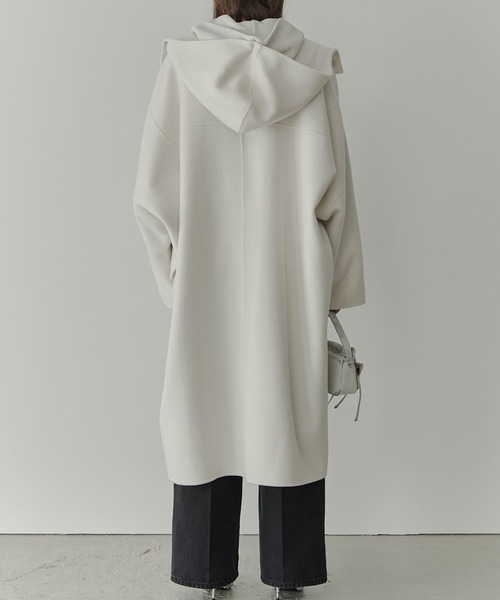 セール】【再入荷】フードダブルフェイスコート / Hooded Double-Face