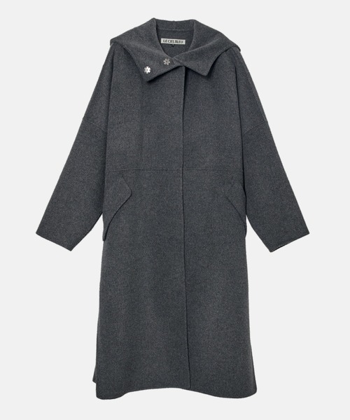 セール】【再入荷】フードダブルフェイスコート / Hooded Double-Face