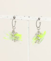【Beauty bell】PVCフラワーピアス