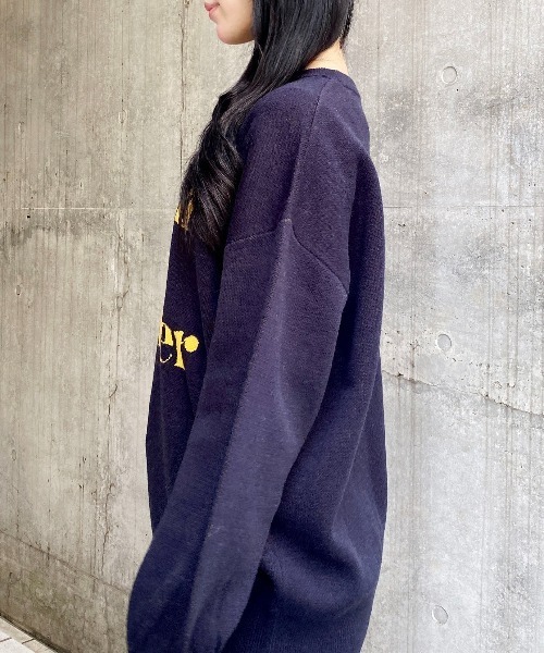 INGNI（イング）の「3段ロゴニット（ニット/セーター・レディース・ワイン系2/ネイビー系3/ピンク系2/グレー系その他3/ホワイト系4・M）」の10枚目の写真