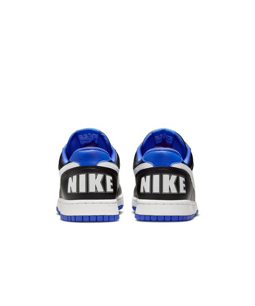 NIKE（ナイキ）の「NIKE/ナイキ ﾋﾞｯｸﾞﾅｲｷ LOW（スニーカー・メンズ・ブラック×ブルー・26cm/26.5cm/27cm/27.5cm/28cm/25.5cm）」の2枚目の写真