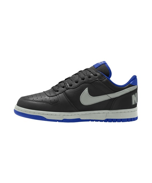NIKE（ナイキ）の「NIKE/ナイキ ﾋﾞｯｸﾞﾅｲｷ LOW（スニーカー・メンズ・ブラック×ブルー・26cm/26.5cm/27cm/27.5cm/28cm/25.5cm）」の5枚目の写真