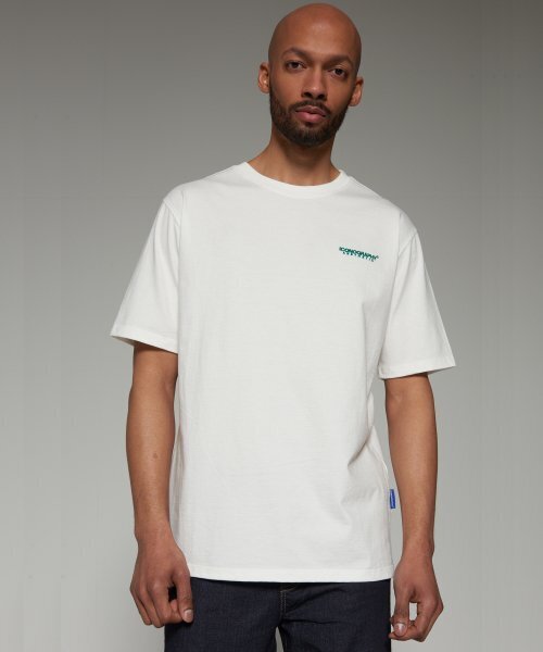 ICONOGRAPHY(アイコノグラフィー)の「グラフィアプリケ IV GE(Tシャツ/カットソー・メンズ・ホワイト・LARGE/MEDIUM/X-LARGE)」の3枚目の写真