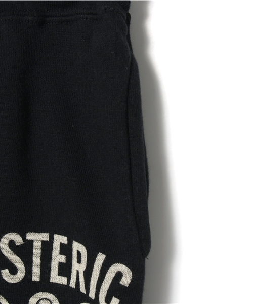 HYSTERIC MINI（ヒステリックミニ）の「スリムシルエット10分丈スウェットパンツ（その他パンツ・キッズ・トップグレー/ブラック・100/120/110）」の7枚目の写真