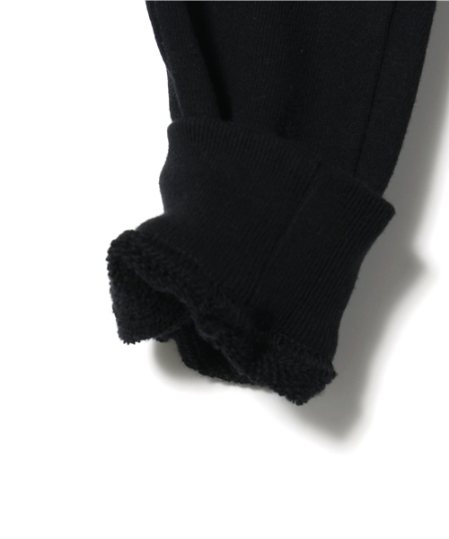 HYSTERIC MINI（ヒステリックミニ）の「スリムシルエット10分丈スウェットパンツ（その他パンツ・キッズ・トップグレー/ブラック・100/120/110）」の3枚目の写真