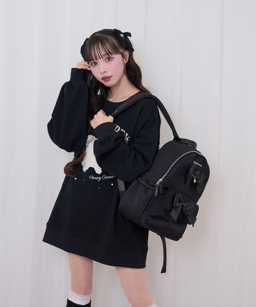 ダブルリボンリュック（バックパック/リュック）｜Honey Cinnamon