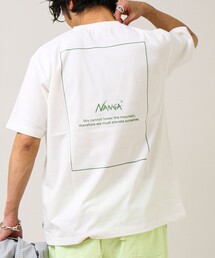 NANGA（ナンガ）の「【NANGA×GLOSTER】別注① Rect Backprint Tee（Tシャツ/カットソー）」