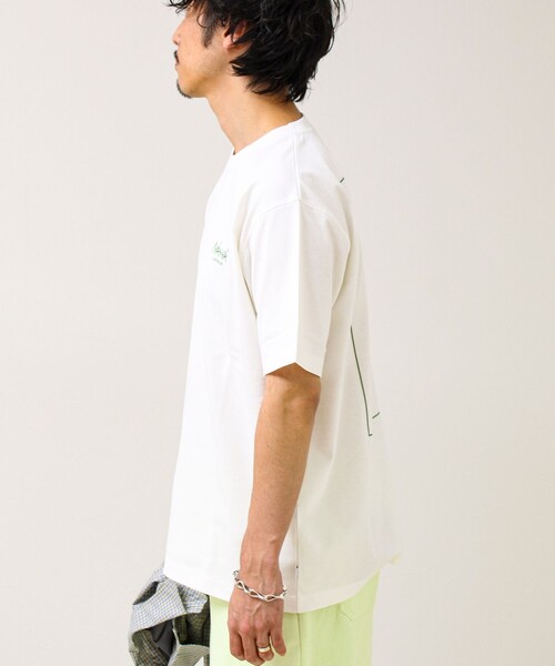NANGA(ナンガ)の「【NANGA×GLOSTER】別注① Rect Backprint Tee(Tシャツ/カットソー・メンズ・ホワイト系その他2/ブラック/ホワイト系その他・L/M)」の11枚目の写真