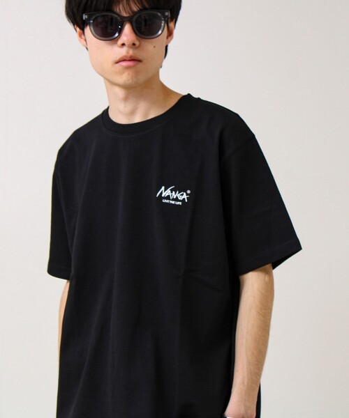 NANGA(ナンガ)の「【NANGA×GLOSTER】別注① Rect Backprint Tee(Tシャツ/カットソー・メンズ・ホワイト系その他2/ブラック/ホワイト系その他・L/M)」の20枚目の写真