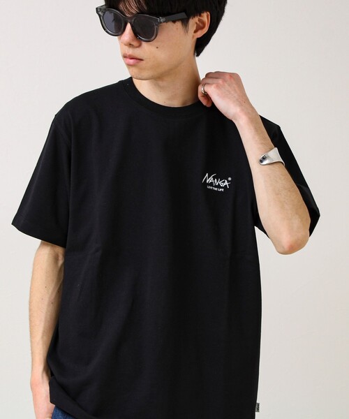 NANGA(ナンガ)の「【NANGA×GLOSTER】別注① Rect Backprint Tee(Tシャツ/カットソー・メンズ・ホワイト系その他2/ブラック/ホワイト系その他・L/M)」の21枚目の写真