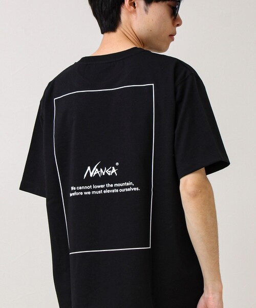NANGA(ナンガ)の「【NANGA×GLOSTER】別注① Rect Backprint Tee(Tシャツ/カットソー・メンズ・ホワイト系その他2/ブラック/ホワイト系その他・L/M)」の22枚目の写真