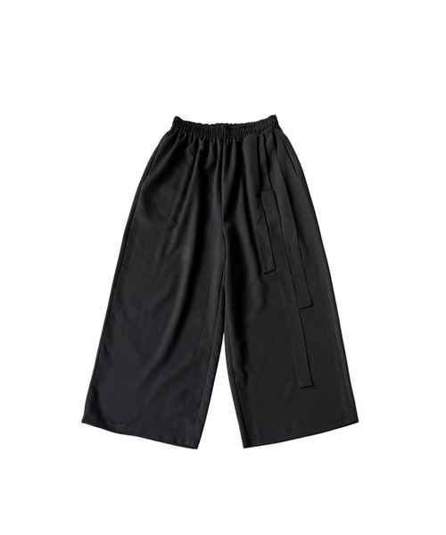 antiqua（アンティカ）の「アシンメトリー ワイドパンツ（その他パンツ・レディース・グレー系その他/ブラック・ONESIZE）」の12枚目の写真