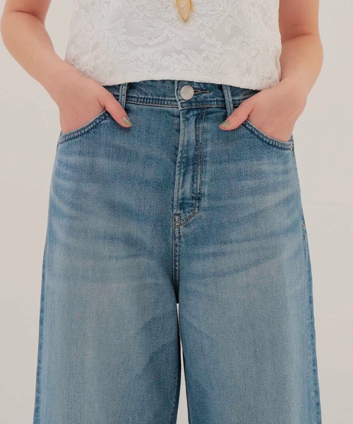 YANUK（ヤヌーク）の「YANUK / Relax MARY(リラックスバギーデニム 57162306)（デニムパンツ・レディース・ブルー・38/36）」の4枚目の写真