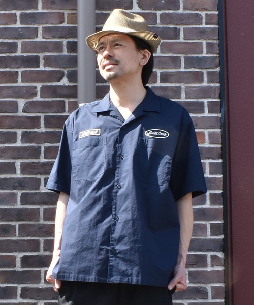 SANTA CRUZ(サンタクルーズ)の「【ムラサキスポーツ限定】SANTA CRUZ/サンタクルーズ 半袖 シャツ SC WORK SHIRT 502262201(シャツ/ブラウス・メンズ・ネイビー/サックスブルー/アイボリー・L/M)」の20枚目の写真