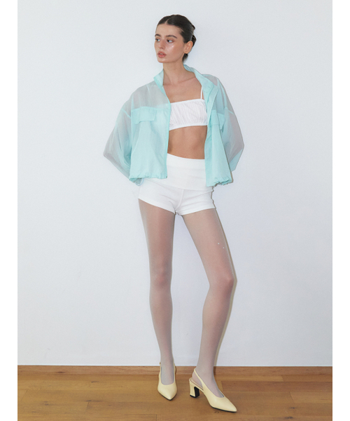ETMON(エトモン)の「Wave Shirring Bustier, White(その他トップス・レディース・その他・FREE)」の3枚目の写真