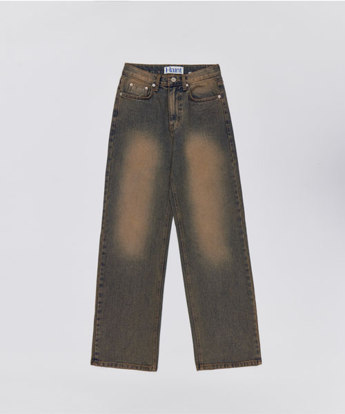 HAINT（ヘイント）の「ZINNA WASHED LONG WIDE PANTS（デニムパンツ・レディース・その他・S/M/L）」の2枚目の写真