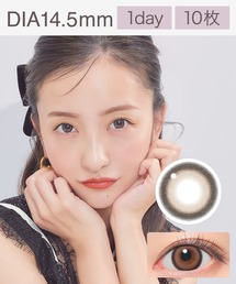 secret candymagic（シークレット キャンディーマジック）の「乱視用 -1.25D 180° secret candymagic toric 1day バニラブラウン (10枚入り)（コンタクトレンズ・カラコン）」