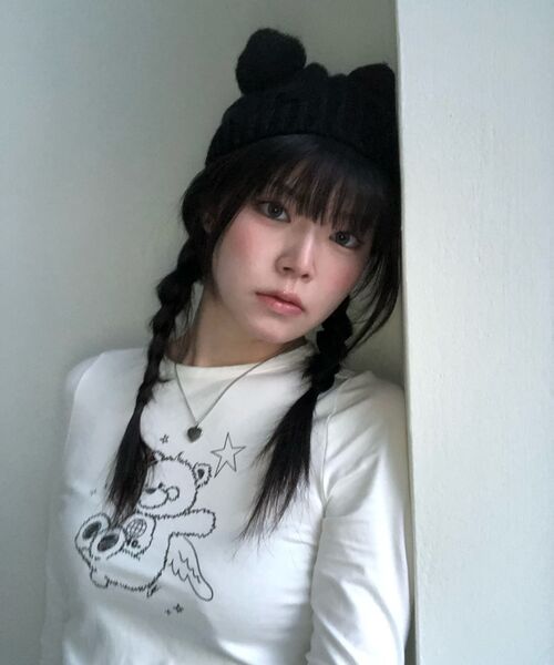 LMCの「WM DOODLE BEAR LONG SLV TEE white(Tシャツ/カットソー・レディース・その他・S/M)」の9枚目の写真